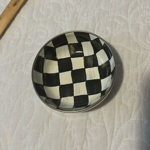 Mackenzie-Childs enamel relish dish
